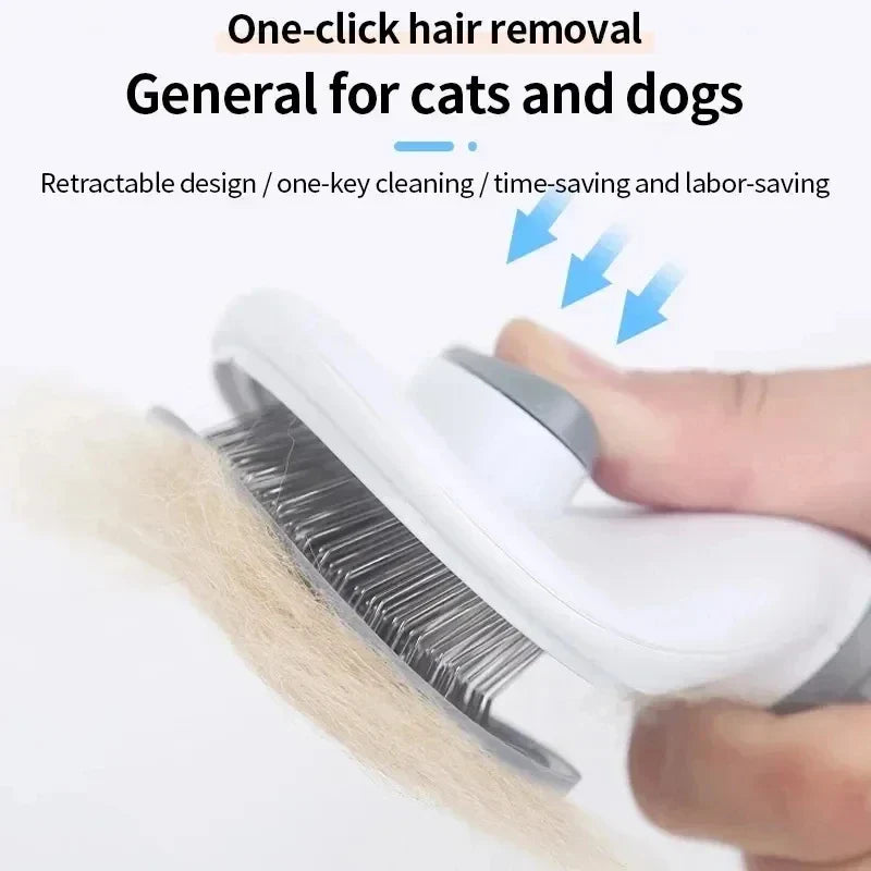 PawGlow™ Pet Hair Removal & Massage Brush